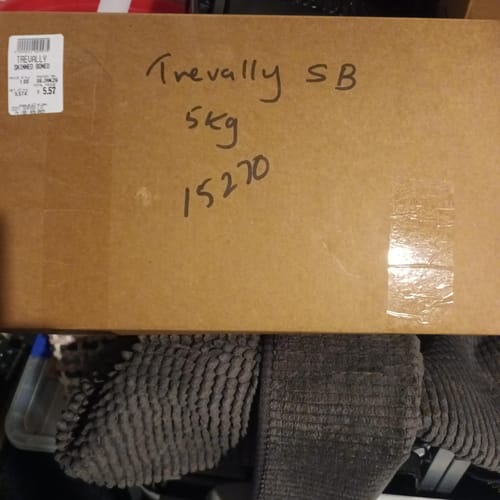 Customer photo review of 5KG Trevally Fillets (Skinned and Boned) Frozen