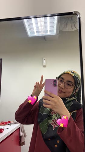 Customer photo review of Batik Square (Embun)