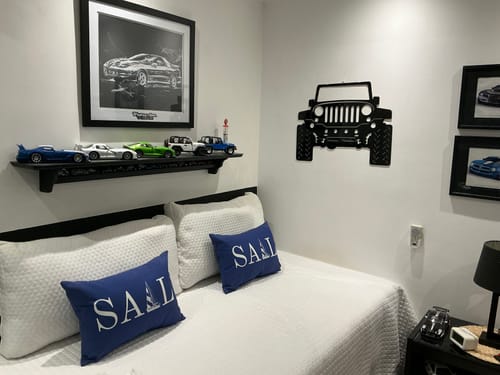 Customer photo review of Jeep - Metal Wall Art
