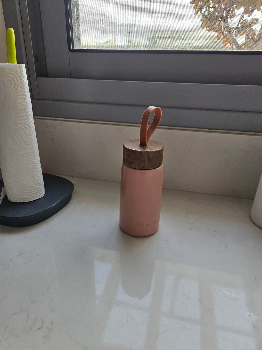 Customer photo review of בקבוק תרמי ורוד