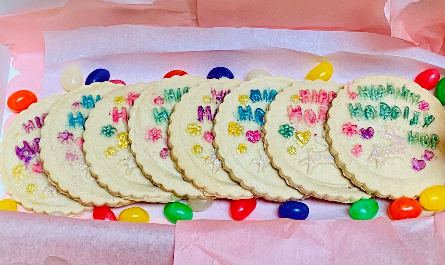 Customer photo review of Embossed Easter Cookie Stamp - Hippity Hoppity
