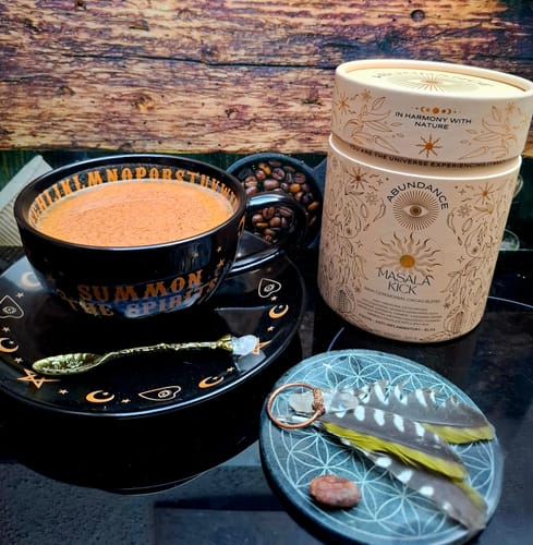 Customer photo review of Masala Kick Ceremonial Cacao Blend - Tin 300g