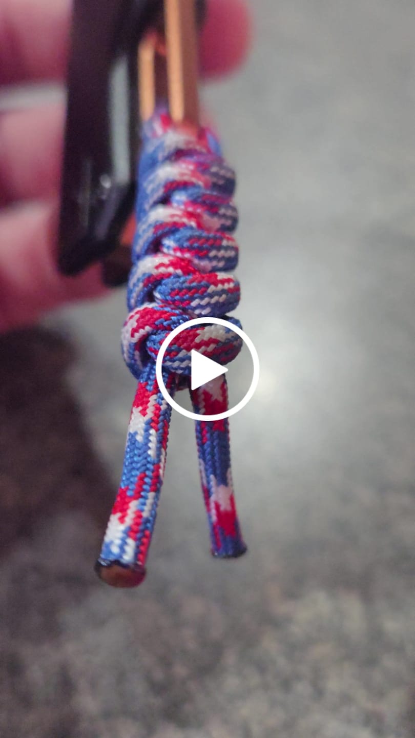 Customer video review of Lone Star Knife Lanyard – Handmade Utility & Style