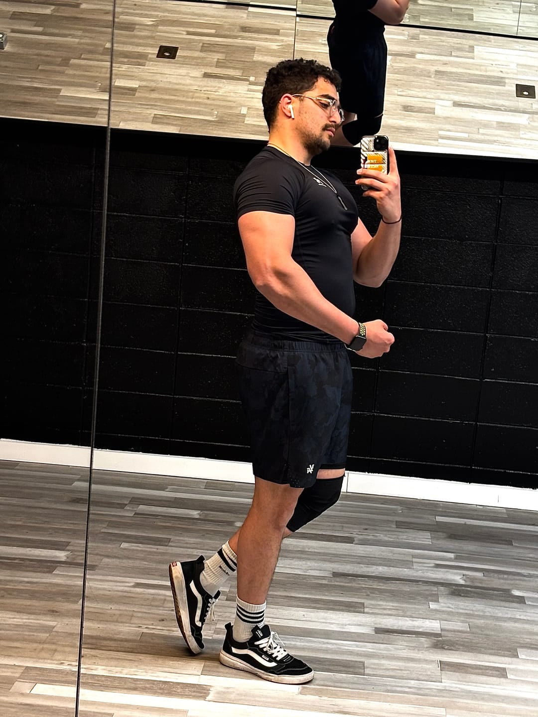 Customer photo review of 1047 - Camo Compression Shorts