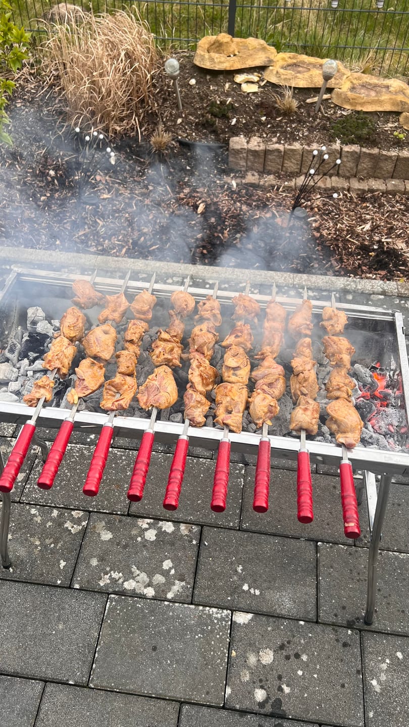 Customer photo review of Schweine-Schaschlik Tomate – fruchtige Würze aus Tomate & Paprika | mySchaschlik