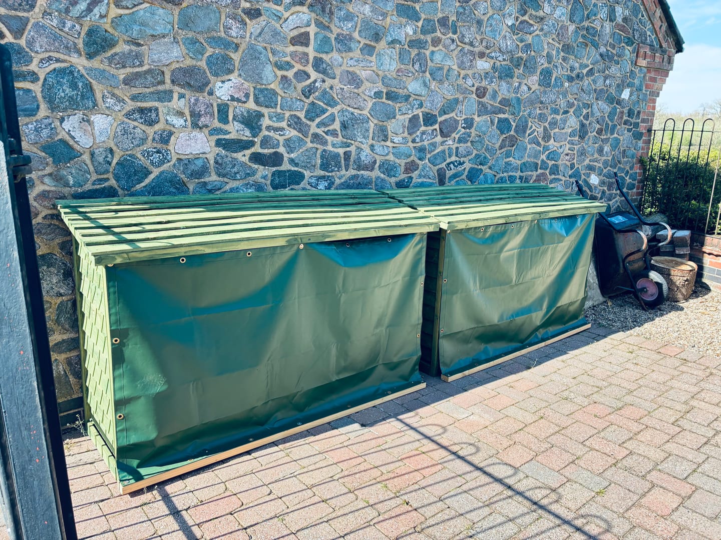 Customer photo review of Custom Tarpaulin Made To Measure
