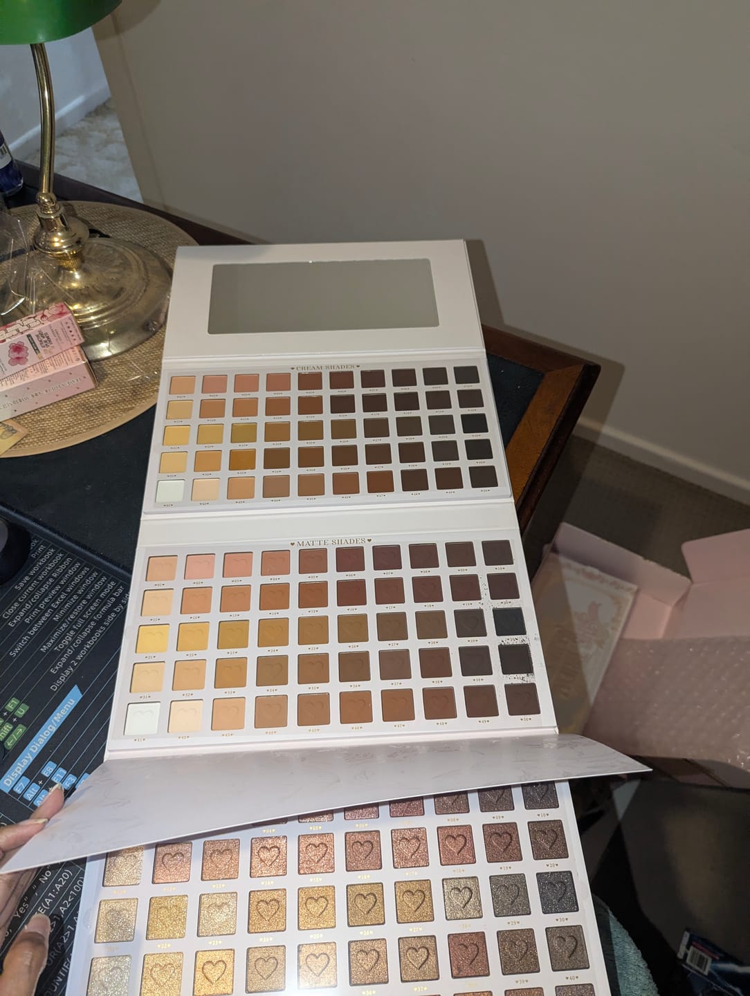 Recenzie foto de client pentru seria de mireasă P.Louise Wedding Wish - Paleta The Big Day XXXL