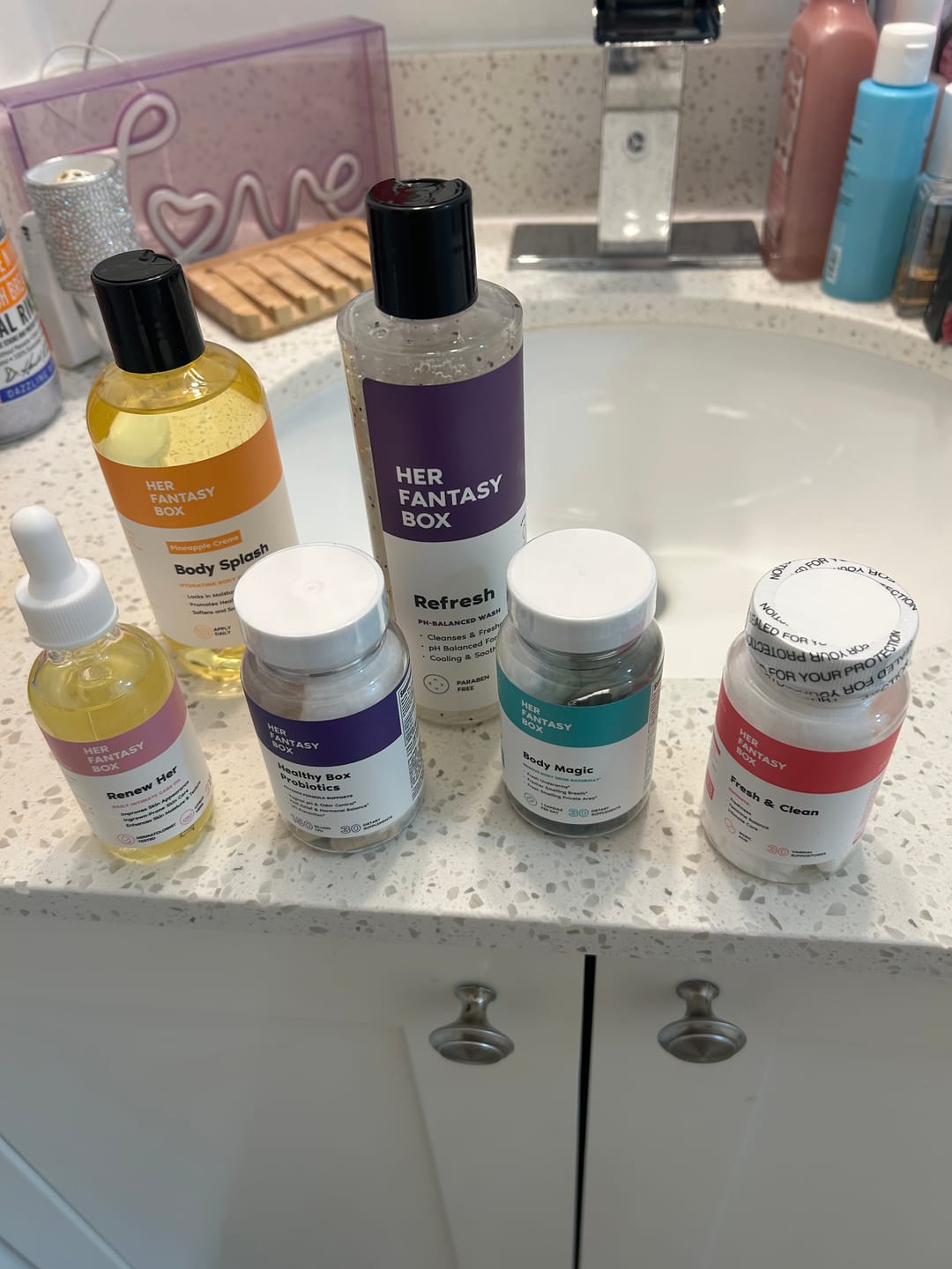 Customer photo review of Ultimate Glow-Up Kit