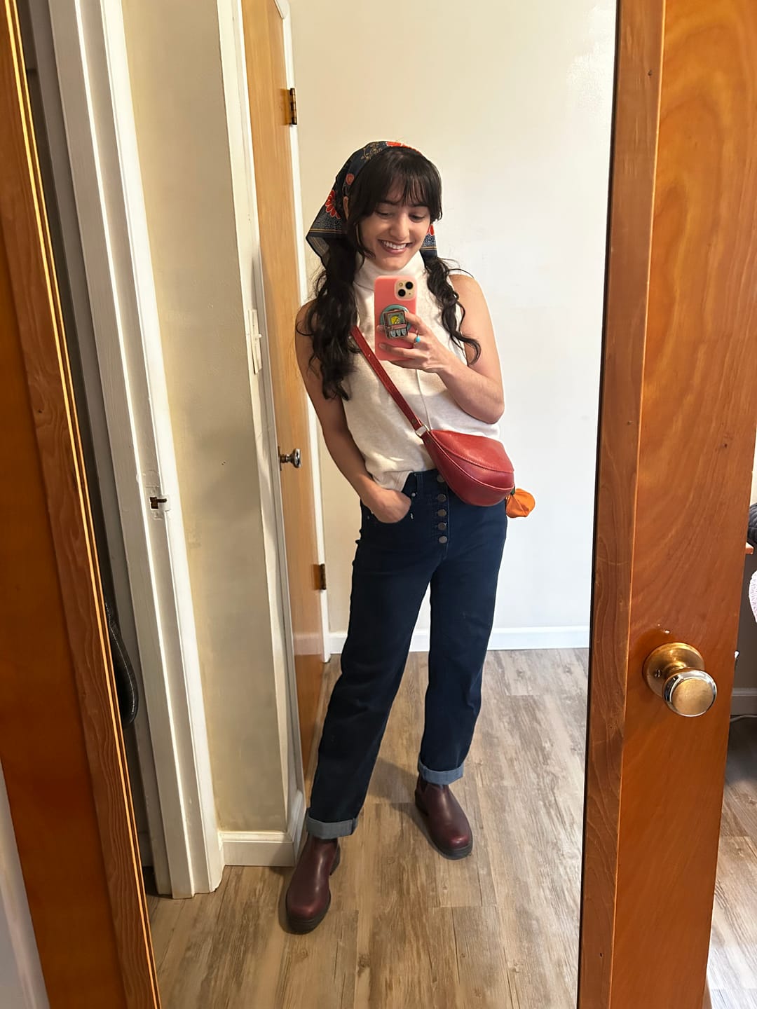 Customer photo review of Bouquet Bandana