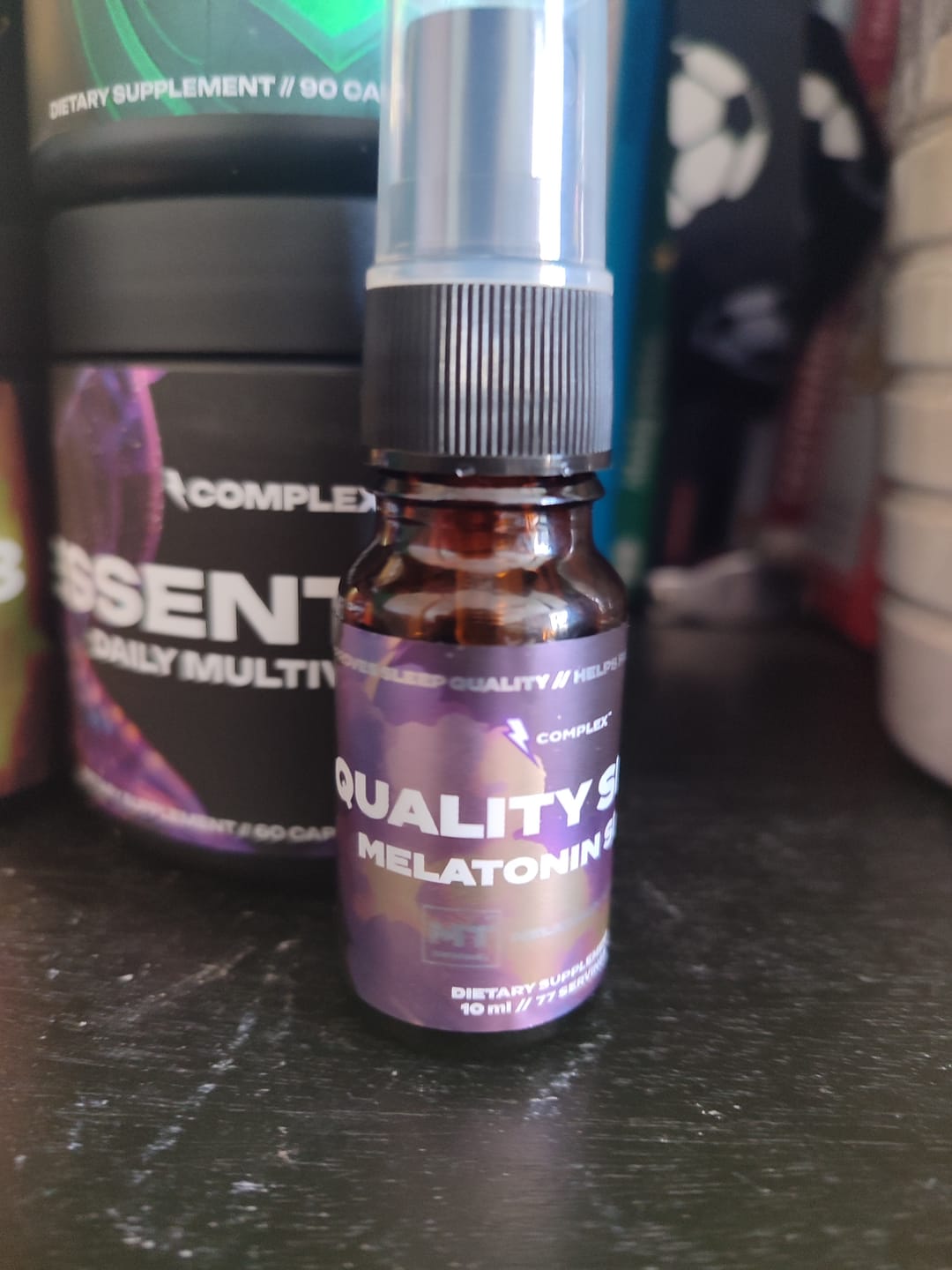 Customer photo review of Melatonin Sleep Spray