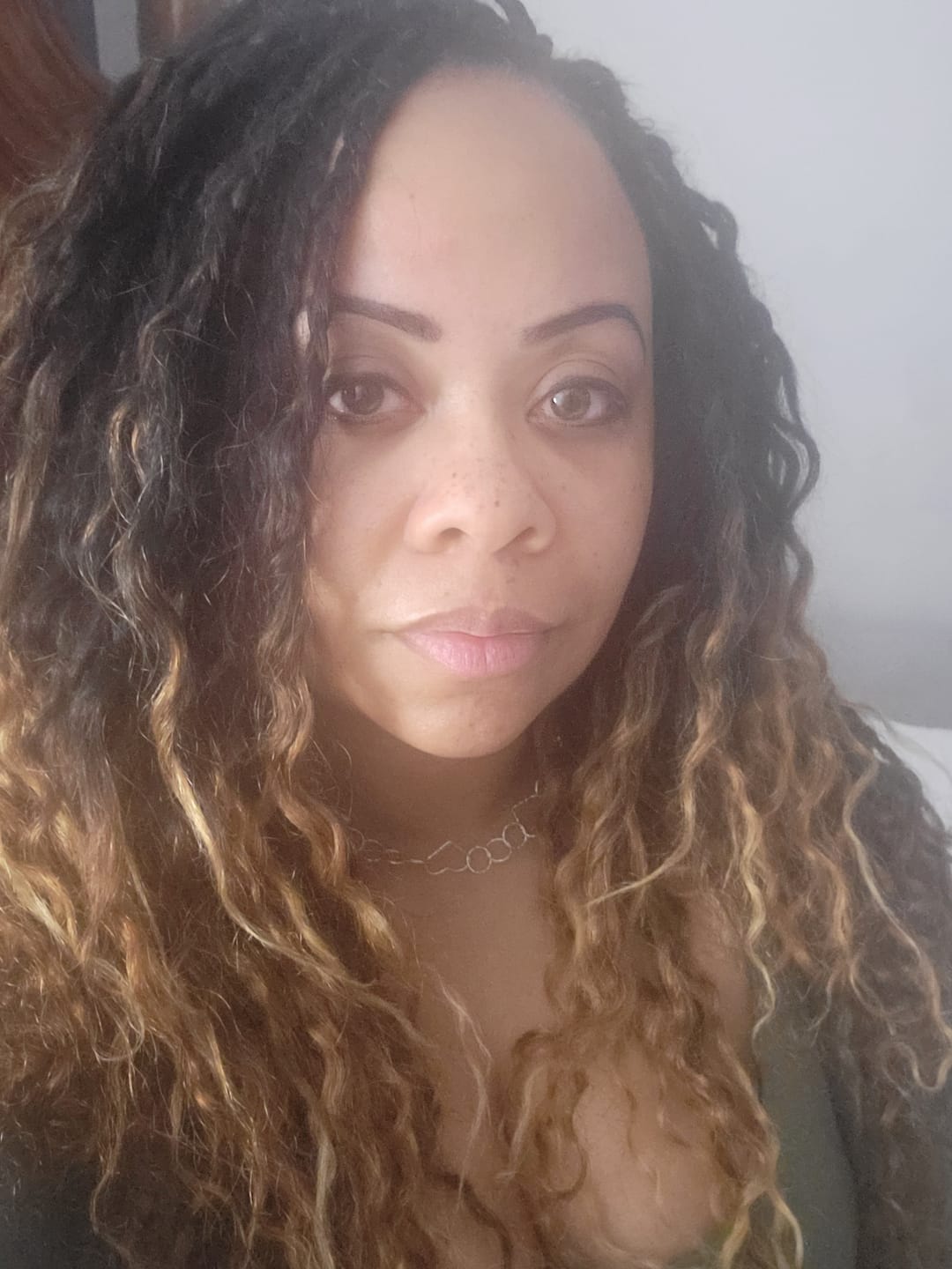 Customer photo review of Wet & Wavy Bulk Hair Extensions for Braiding