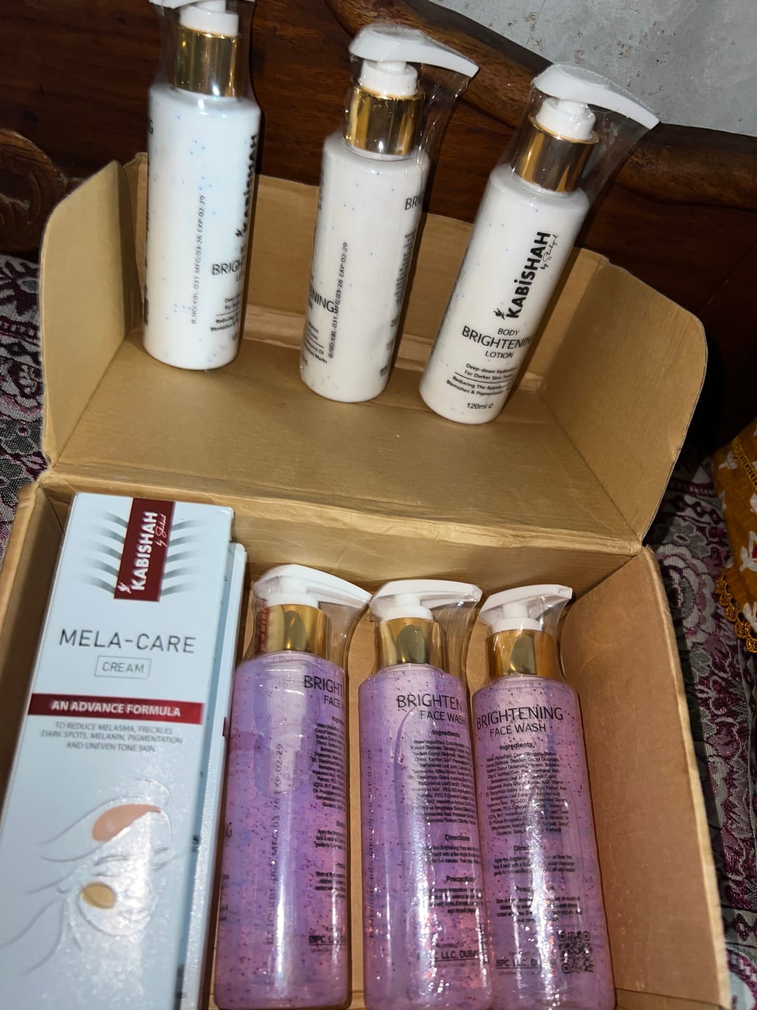 Customer photo review of Complete Fairness Radiance Bundle: Whitening Trio