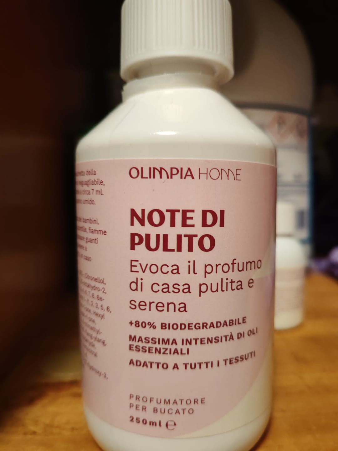 Customer photo review of Note di Pulito - Evoca il Profumo di Casa Pulita e Serena