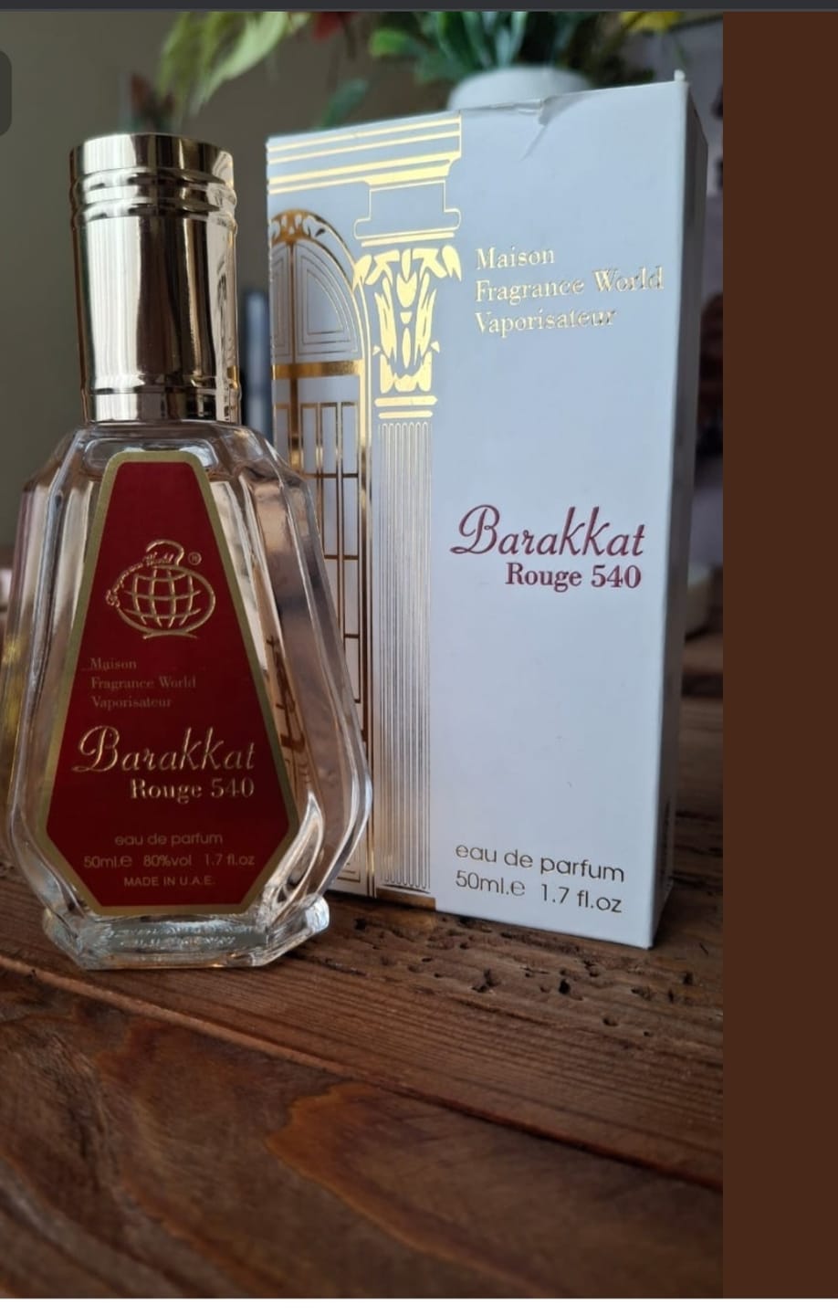 Customer photo review of Barakkat Rouge 540 EDP 50ml