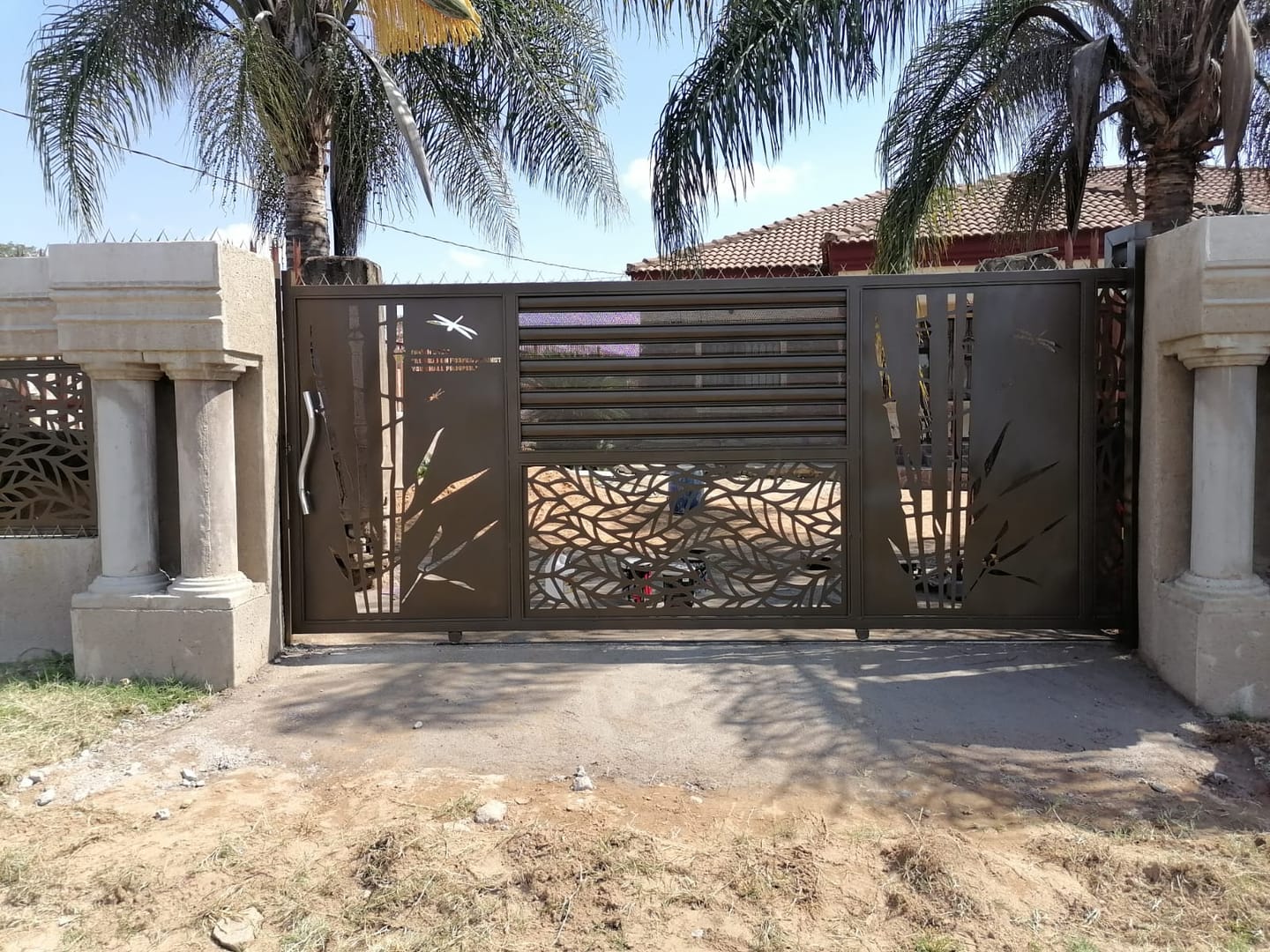 Customer photo review of CS-5 Laser Cut Steel Screen / Divider