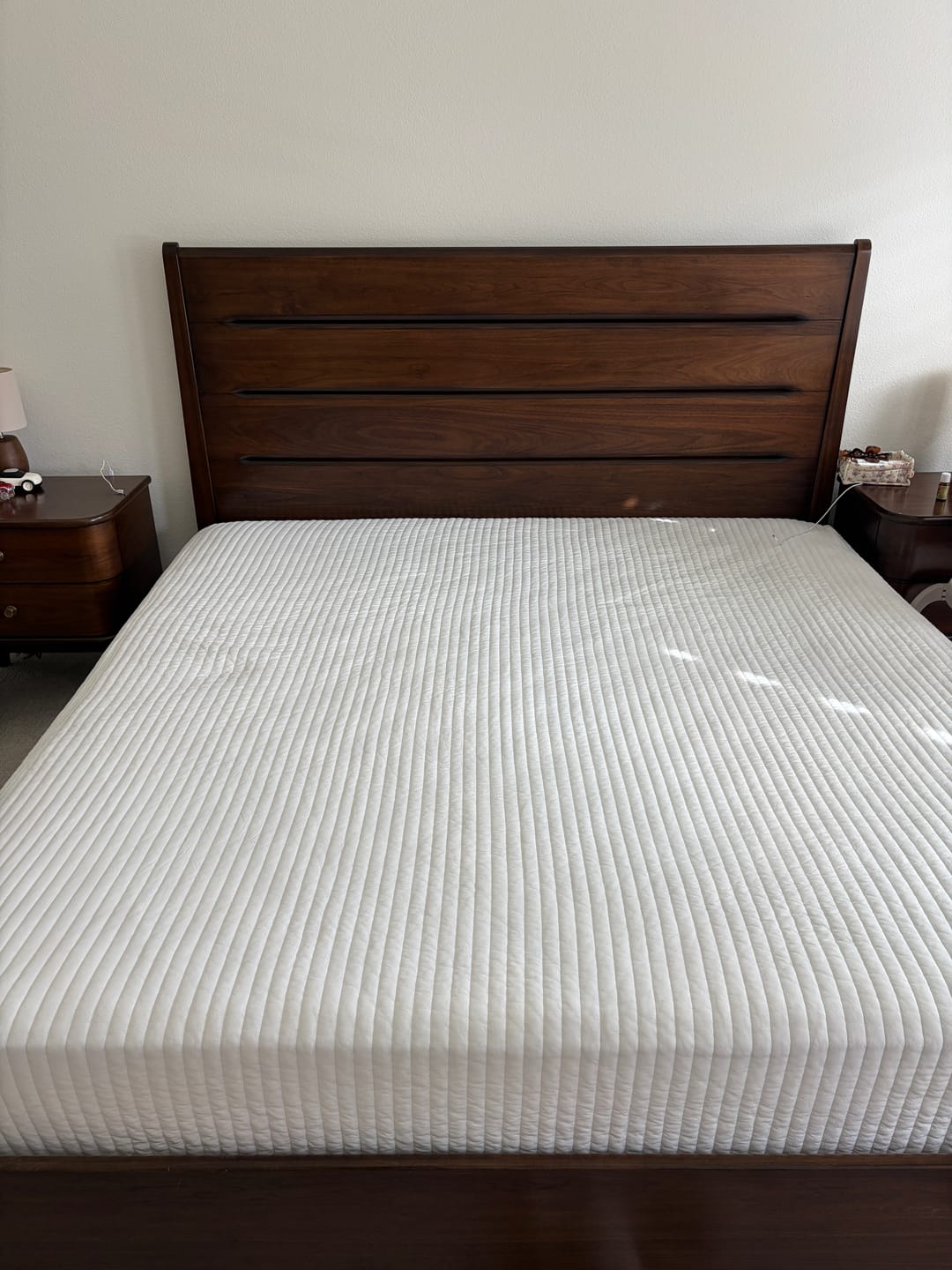 Customer photo review of Cloud Modal Fitted Mattress Cover