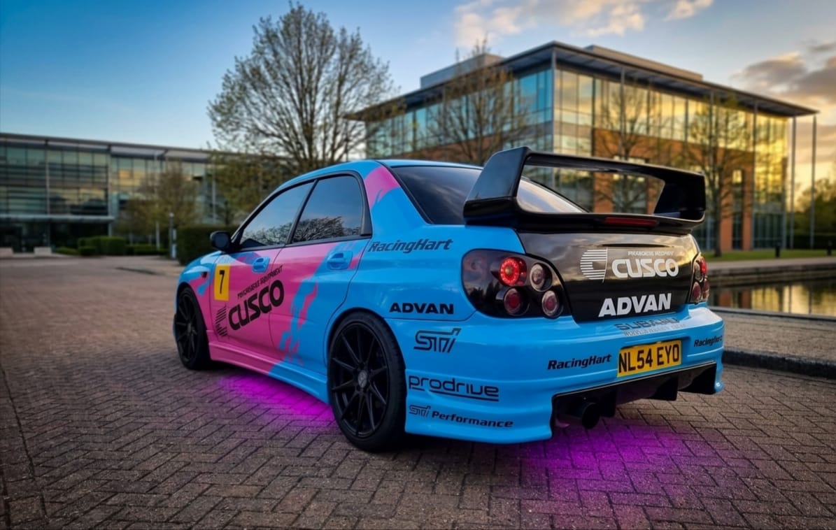 Customer photo review of ELGlow® PRO Universal Car Underglow Kit
