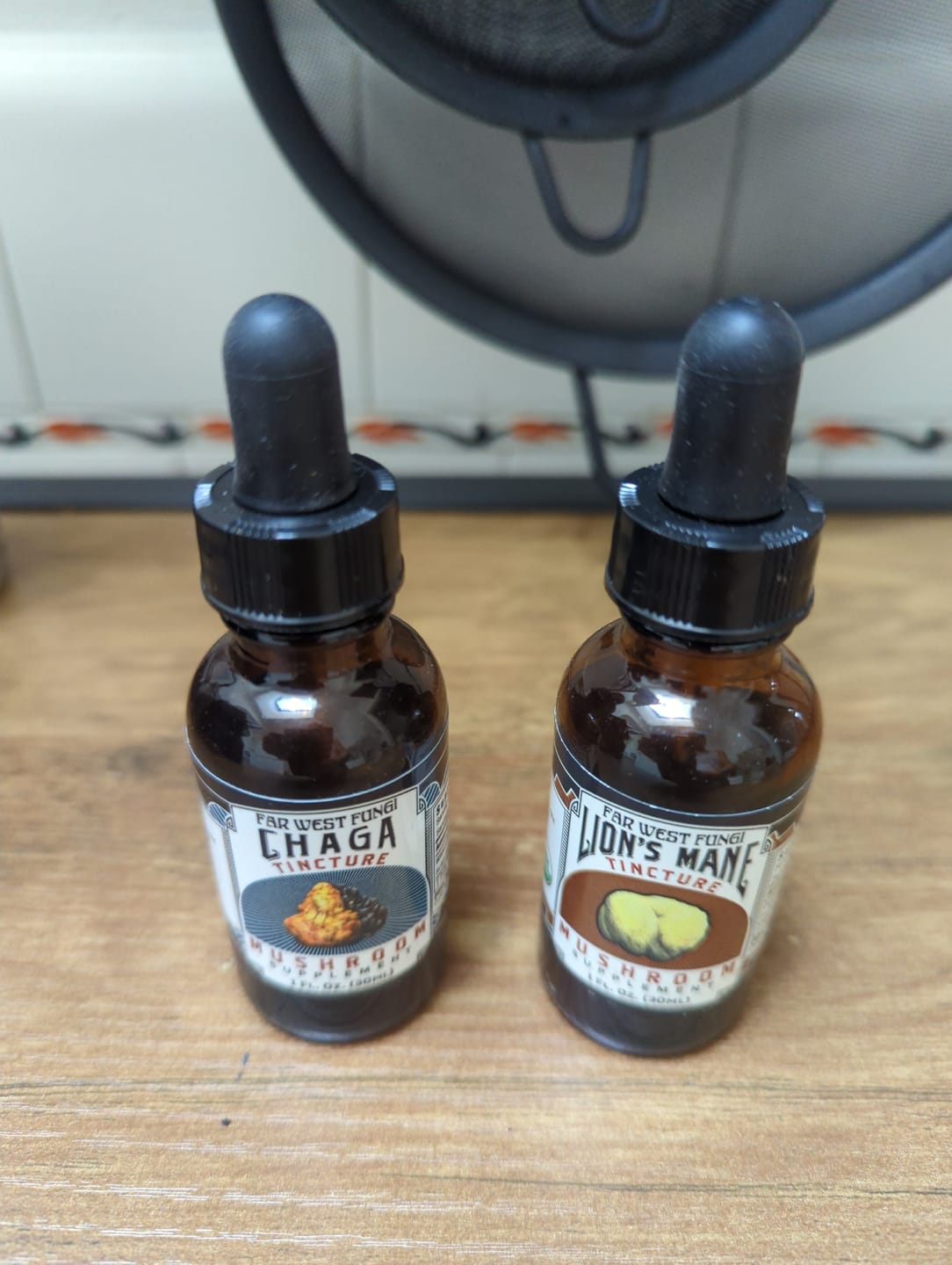 Customer photo review of Fruiting Body Tincture Assortment  (8 pack)