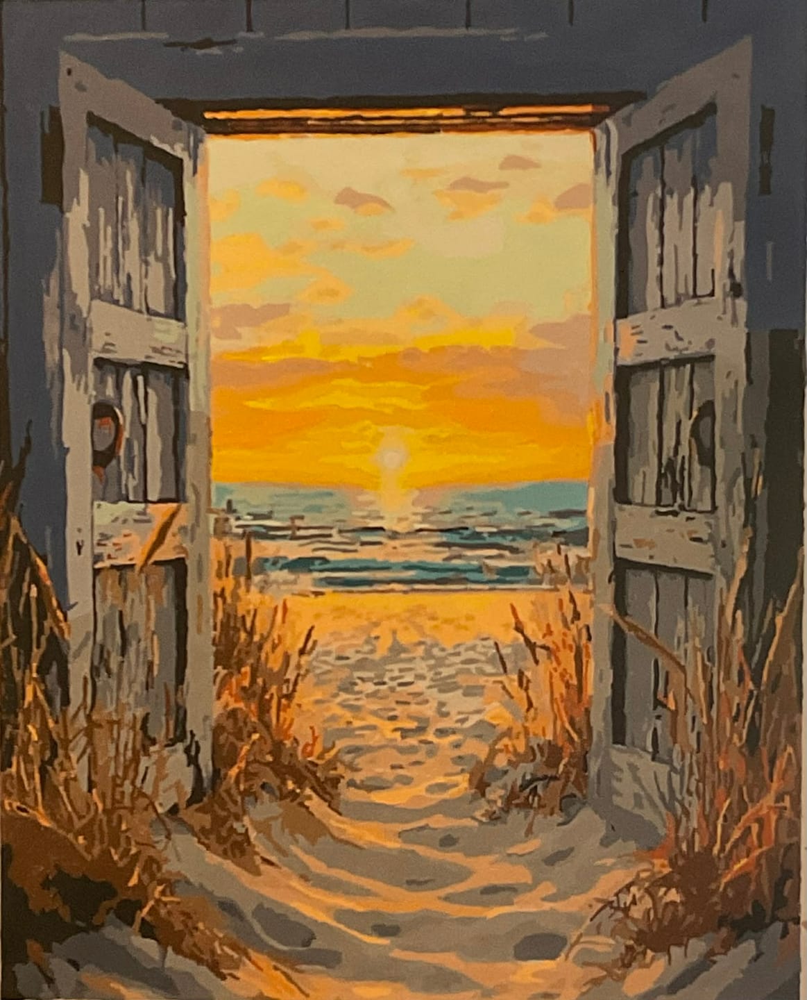 Customer photo review of Door to Sunset