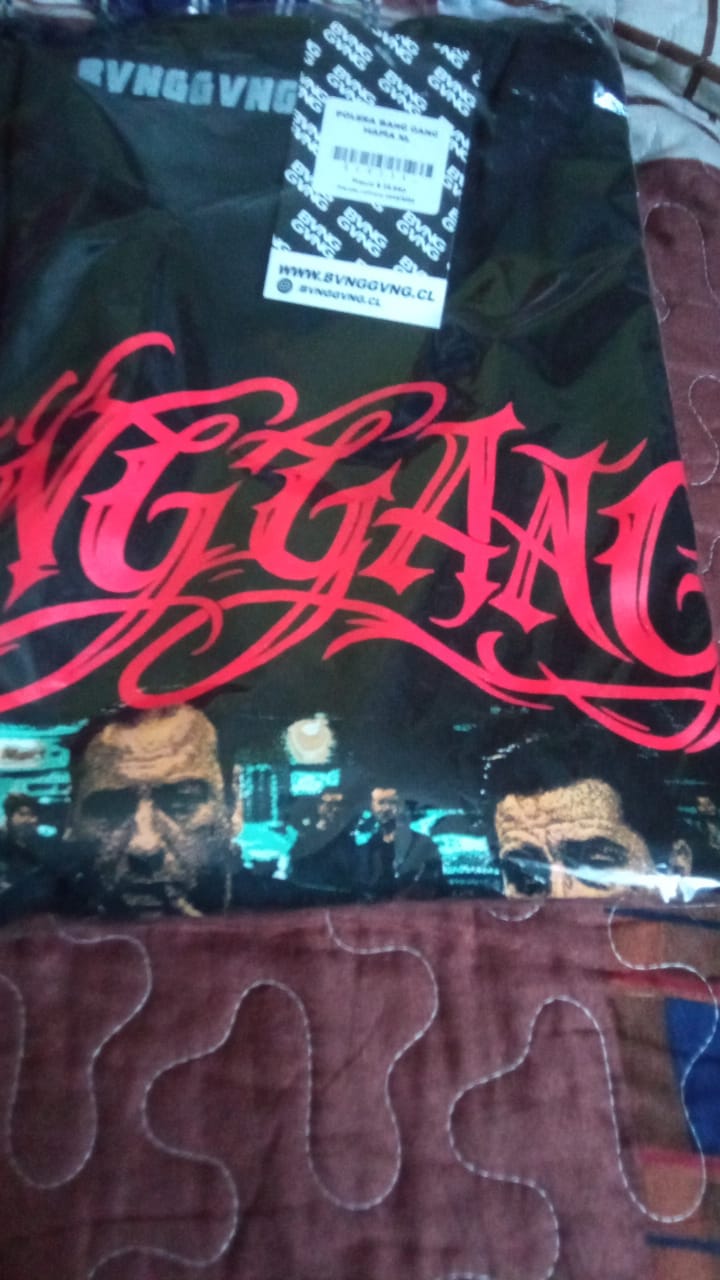 Customer photo review of Polera BANG GANG Mafia