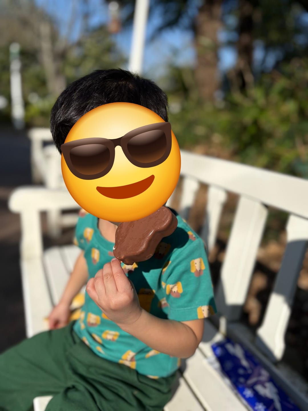 Customer photo review of Full Moon Organic T-Shirt & Jogger Playset