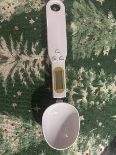 Customer photo review of Electronic Measuring Spoon