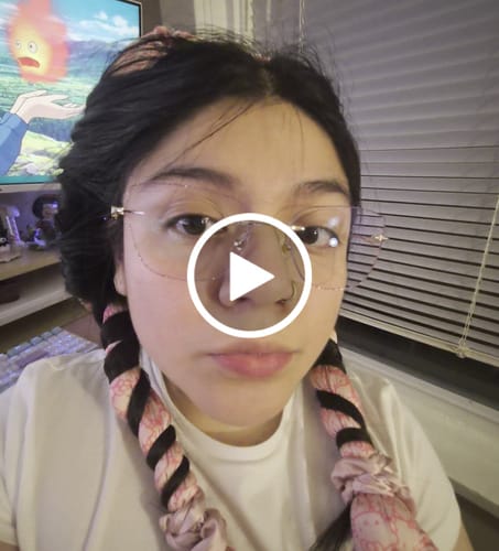 Customer video review of Abby Eyeglasses