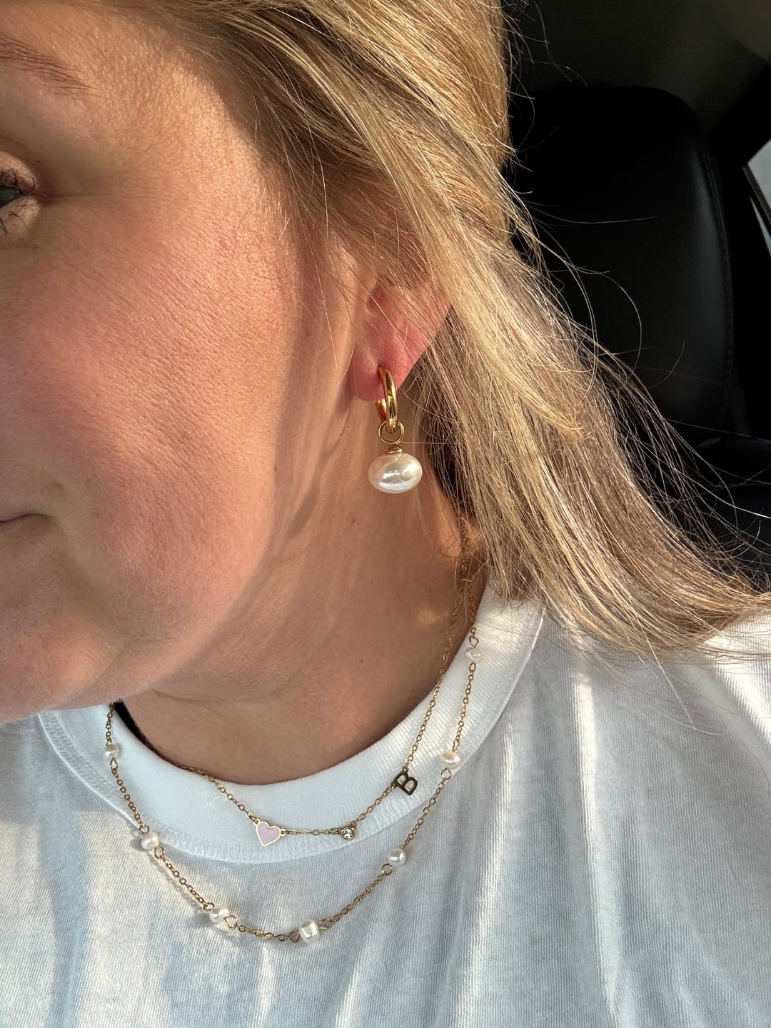 Customer photo review of Petalstone Earrings (Bundle)