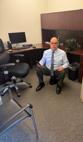 Customer photo review of Hunkerin Stool