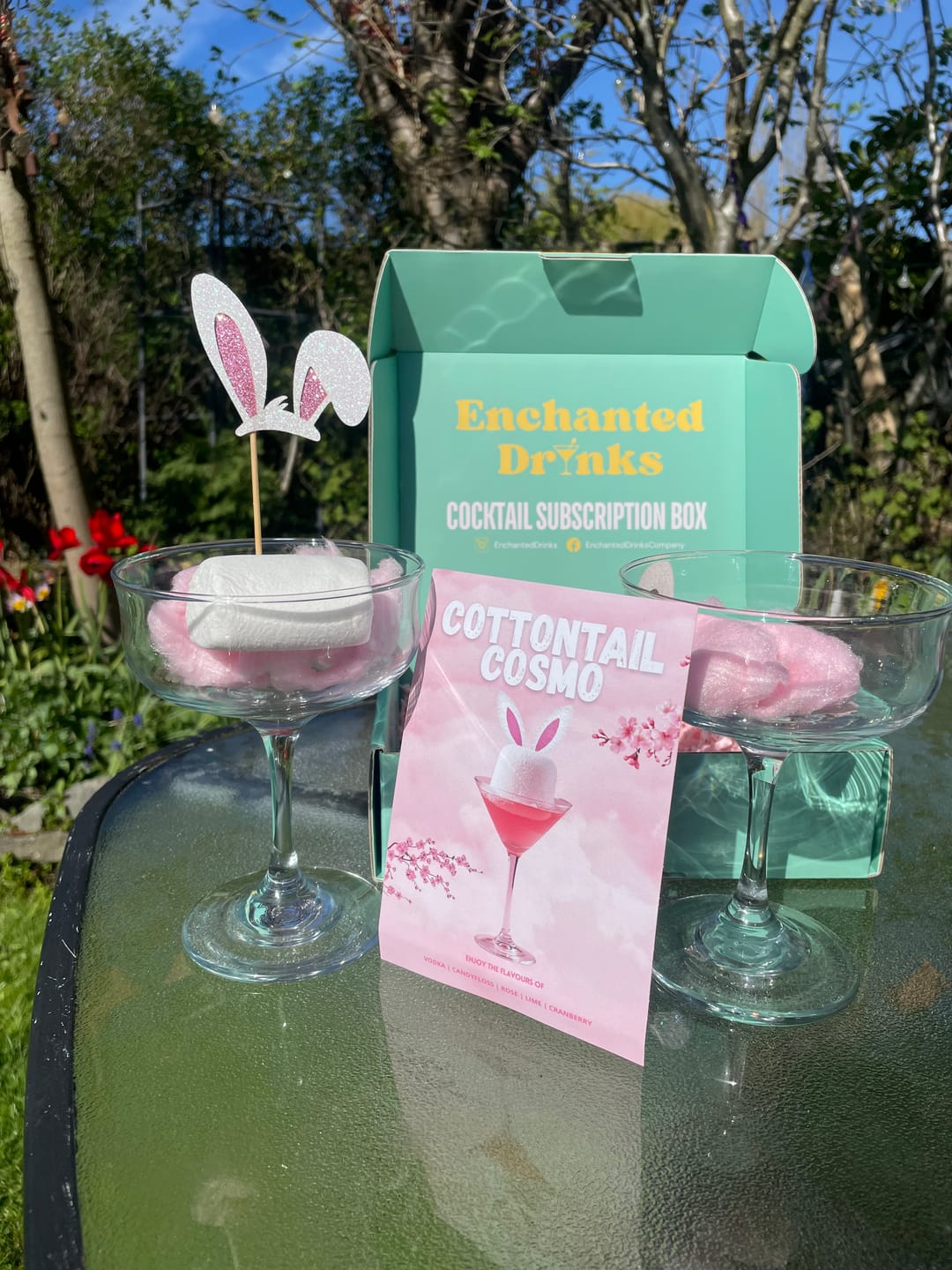 Customer photo review of Monthly Cocktail Subscription Box
