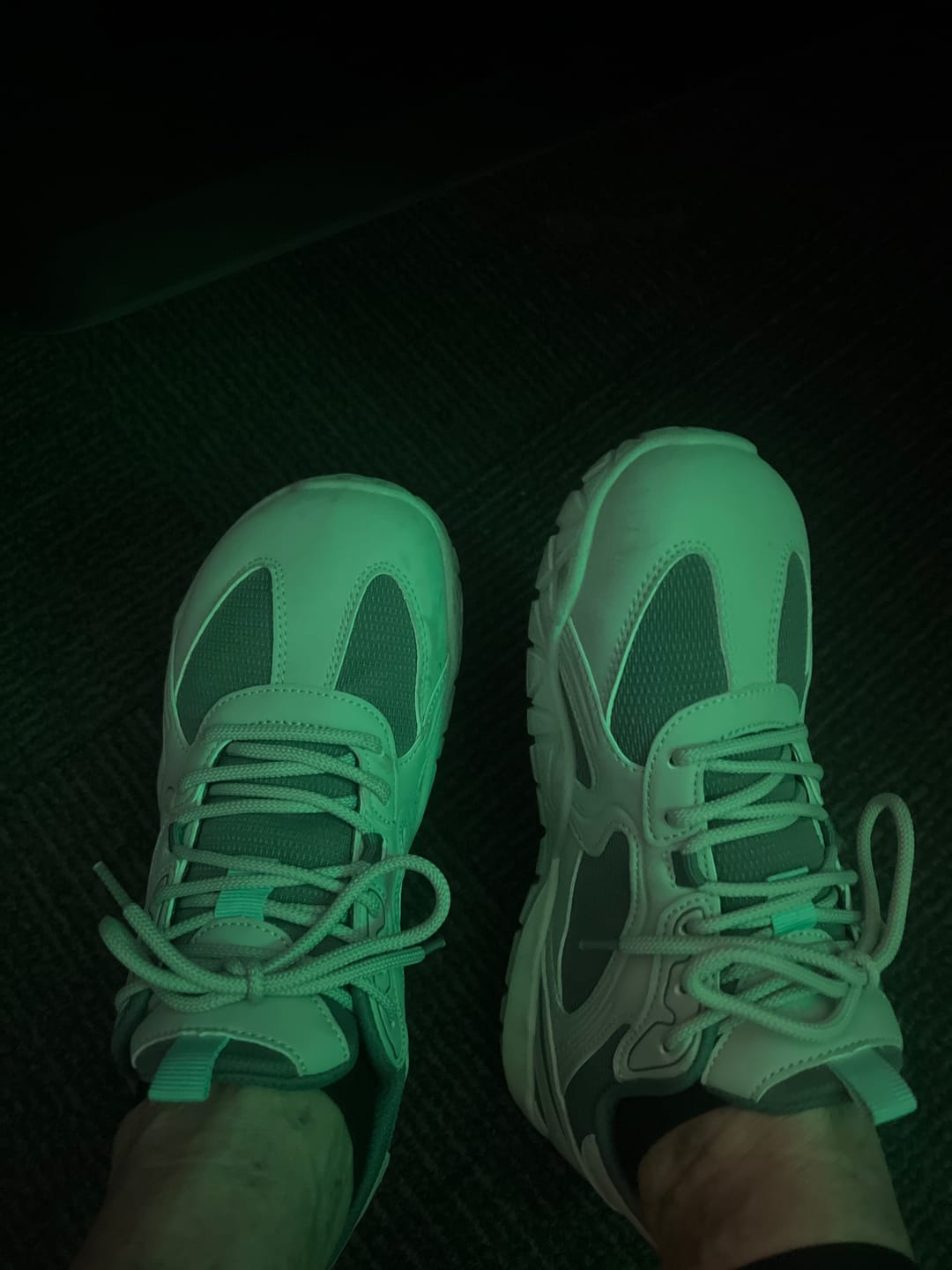 Customer photo review of Aether - Wide Toe Sneakers