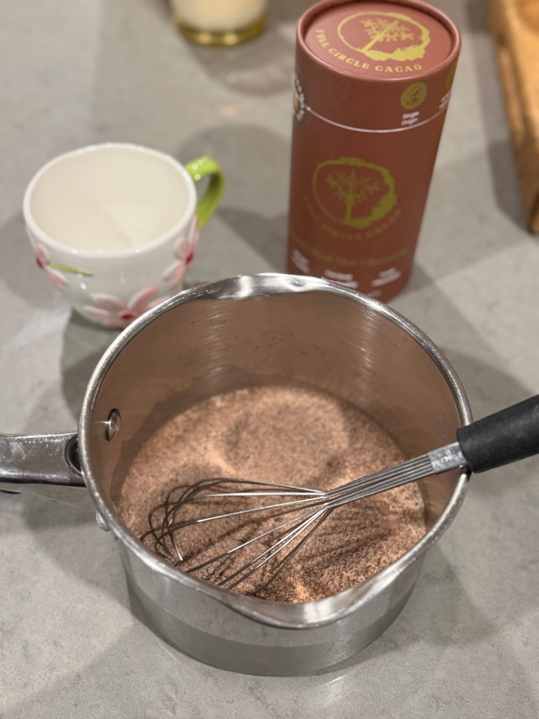 Customer photo review of 500g Real Hot Chocolate