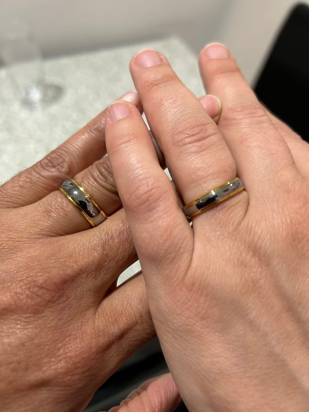 Customer photo review of The Vulcan Mirror Wonder Ring Set
