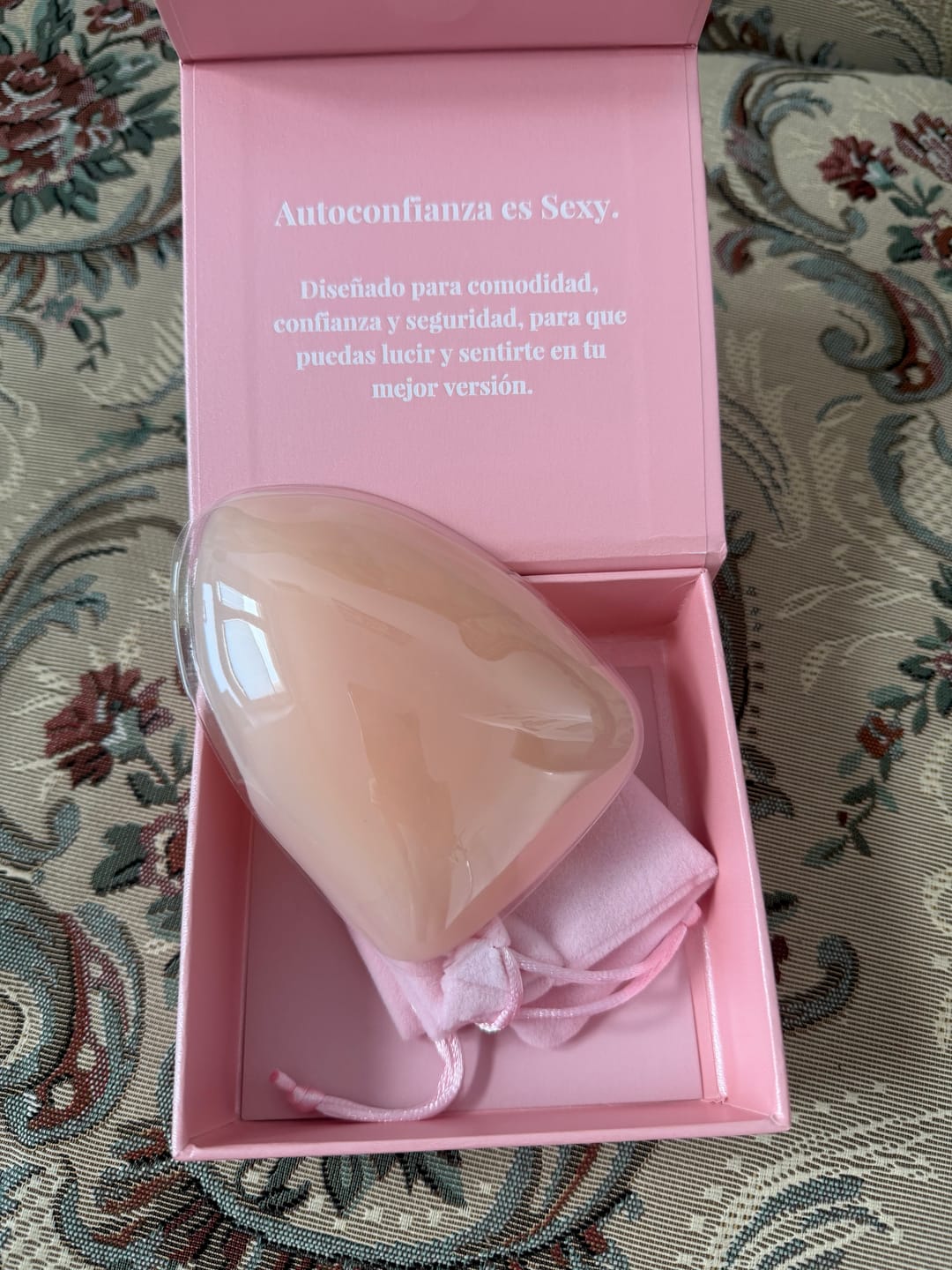 Customer photo review of Pezoneras Triángulos sin Adhesivo