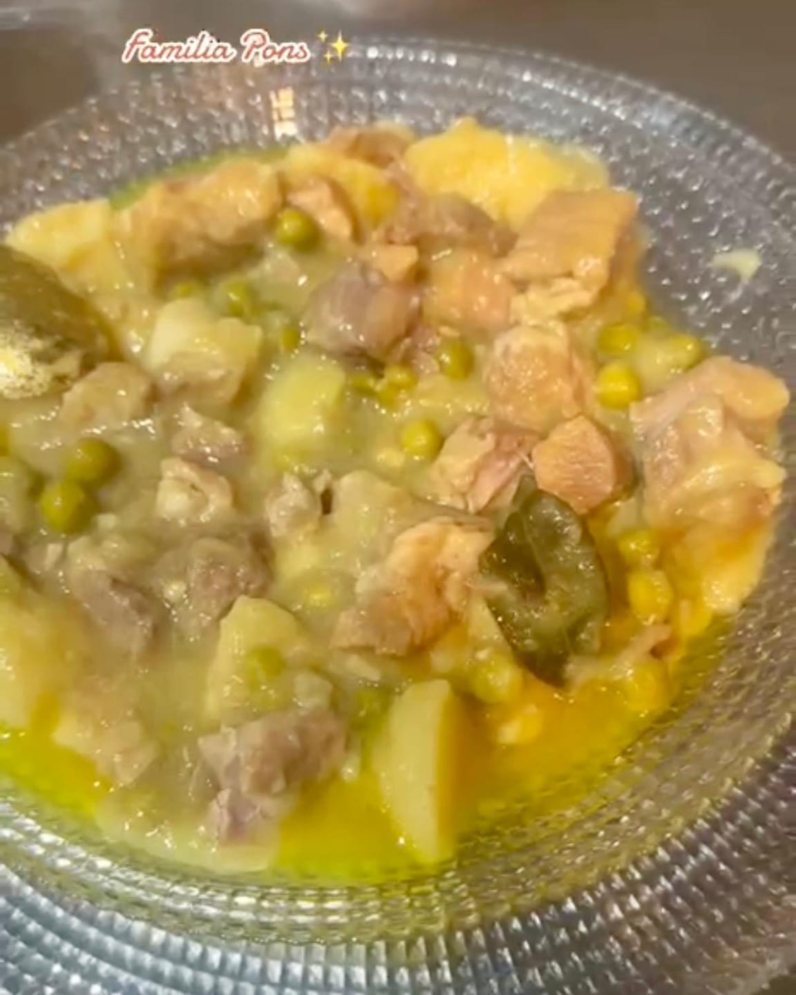 Customer photo review of Guiso de Cerdo de Castaña al Estilo Gallego con Patatas da Terra (575g)