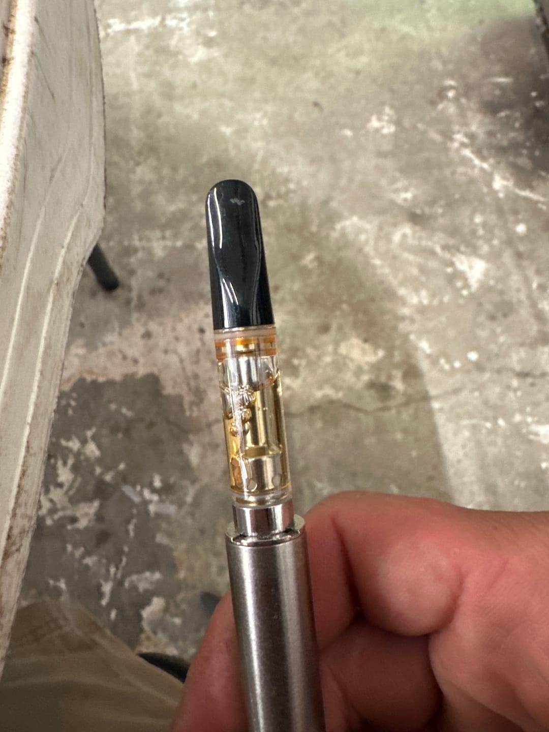 Customer photo review of 1 Gram HHC Full Spectrum Vape Cartridge | Tahoe OG - Indica