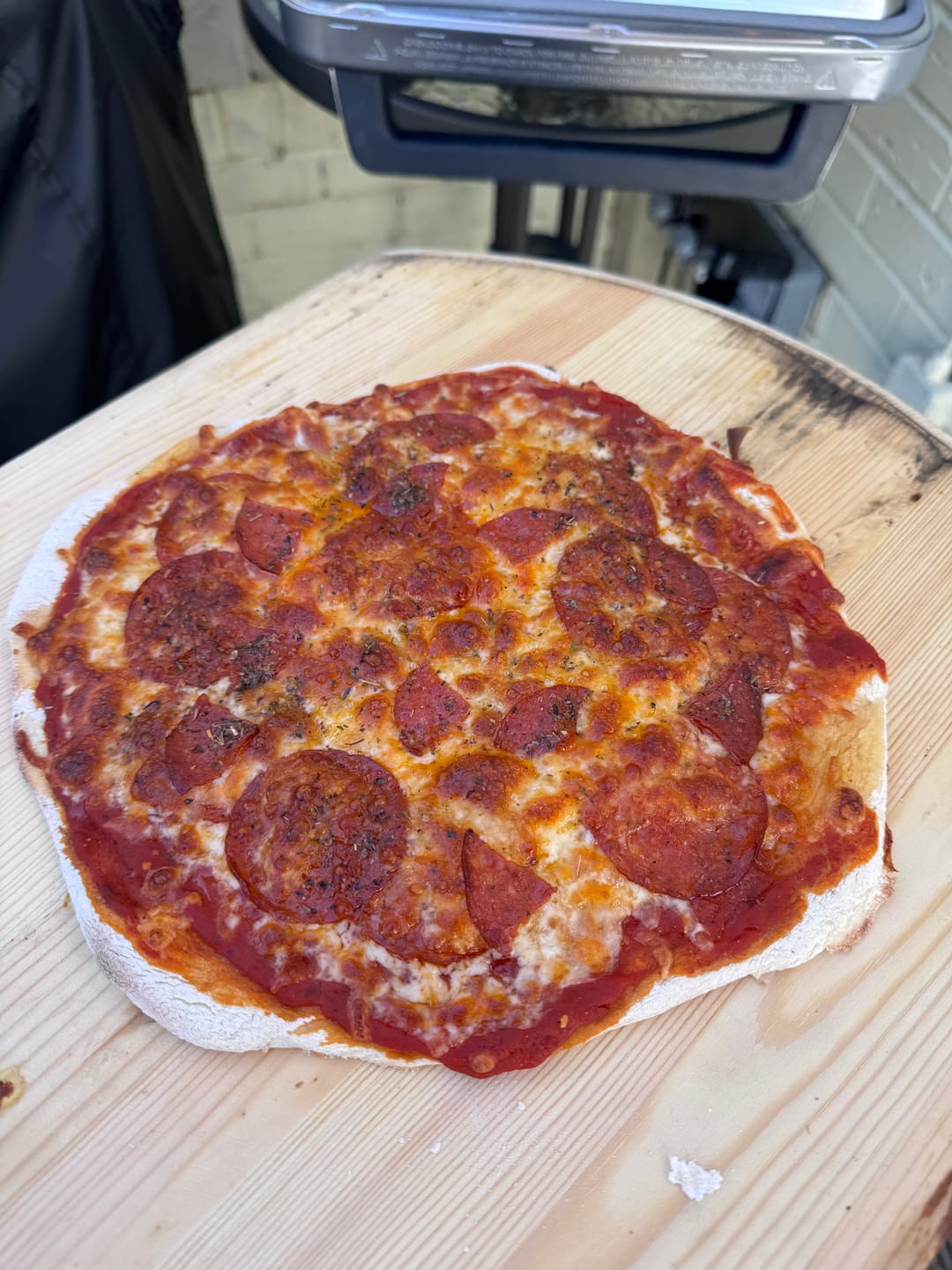 Customer photo review of Sourdough Pizza Dough Balls (Frozen)
