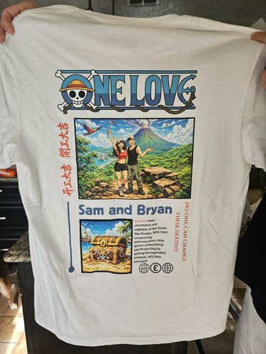 Customer photo review of ONE LOVE - custom made (upload)