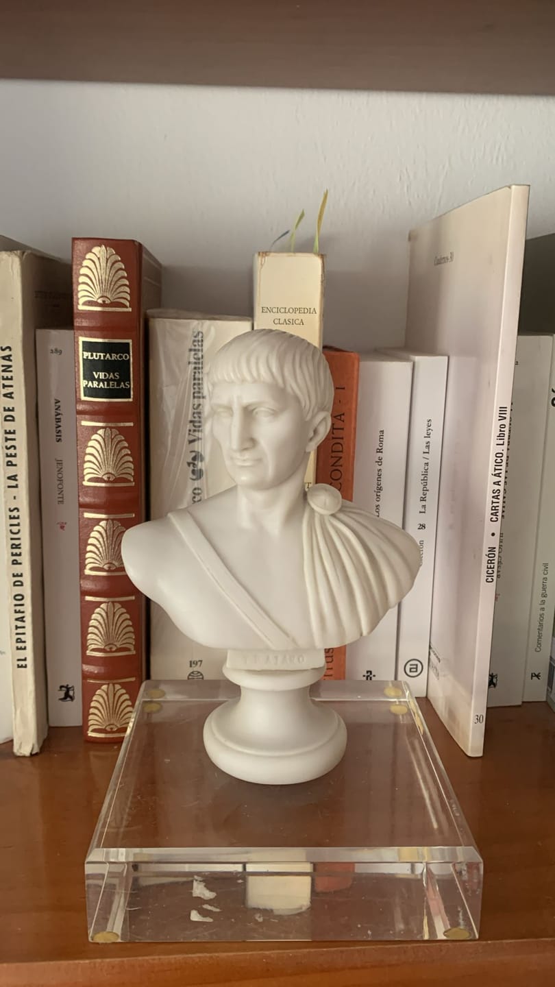 Customer photo review of Traiano Imperatore Romano - Busto in marmo