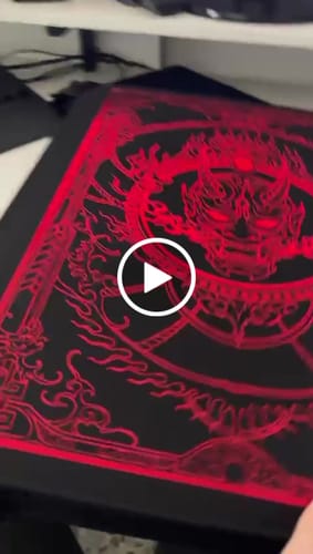 Customer video review of BLOOD ONI - Toploader Trading Card Binder