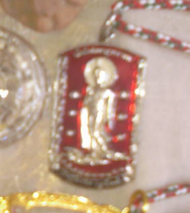 Customer photo review of Médaille du Bouddha debout (Bang Fae Phaya Nag) - Wat Bangpai. # 381