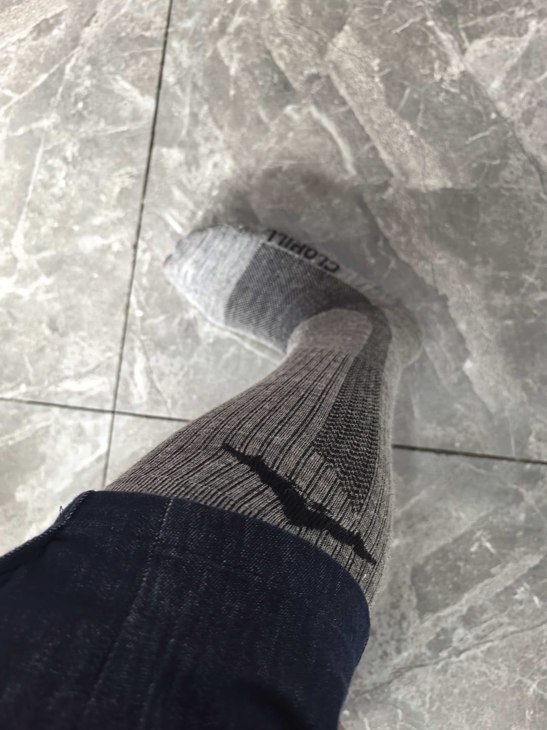 Customer photo review of Alpaca Compression Socks