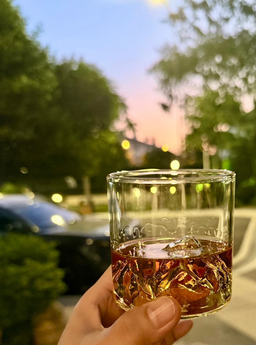 Customer photo review of Kazan - Handmade Japanese Whiskey Glass
