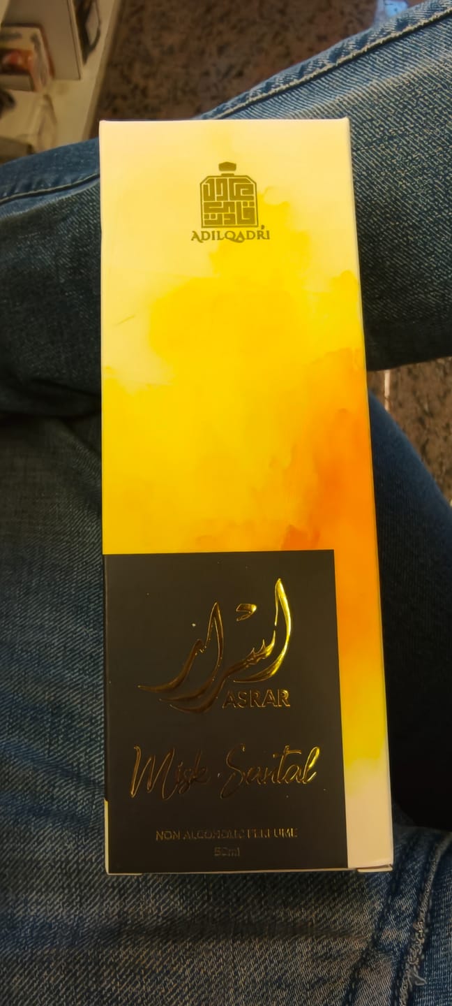 Customer photo review of Asrar Misk Santal Non Alcoholic Perfume Spray 50ml