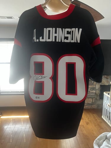 Customer photo review of Andre Johnson Autograph Signing