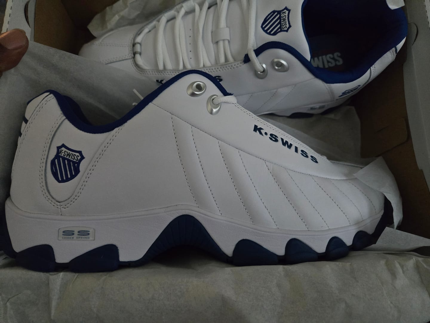 Customer photo review of 03426-117-M | ST329 CMF | WHITE/CLASSIC BLUE