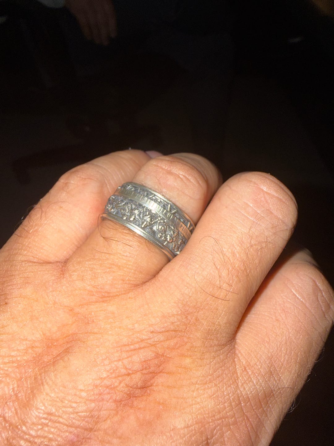 Customer photo review of Last Supper Ring