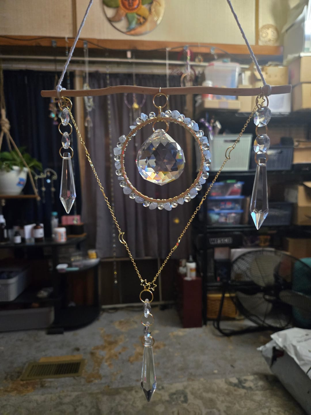 Customer photo review of Patreon - Nature Suncatcher DIY Kit - Woodland Suncatcher