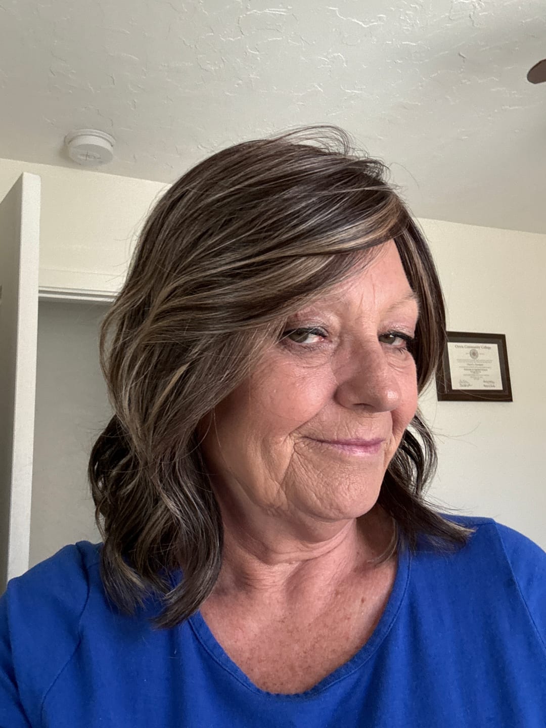 Customer photo review of SEASIDE SUNSET - Walnut Fudge