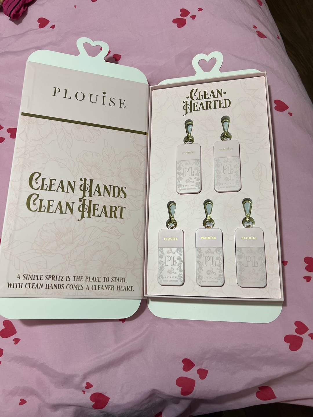 Customer photo review of Hand Cleansing Spray PR Gift Set